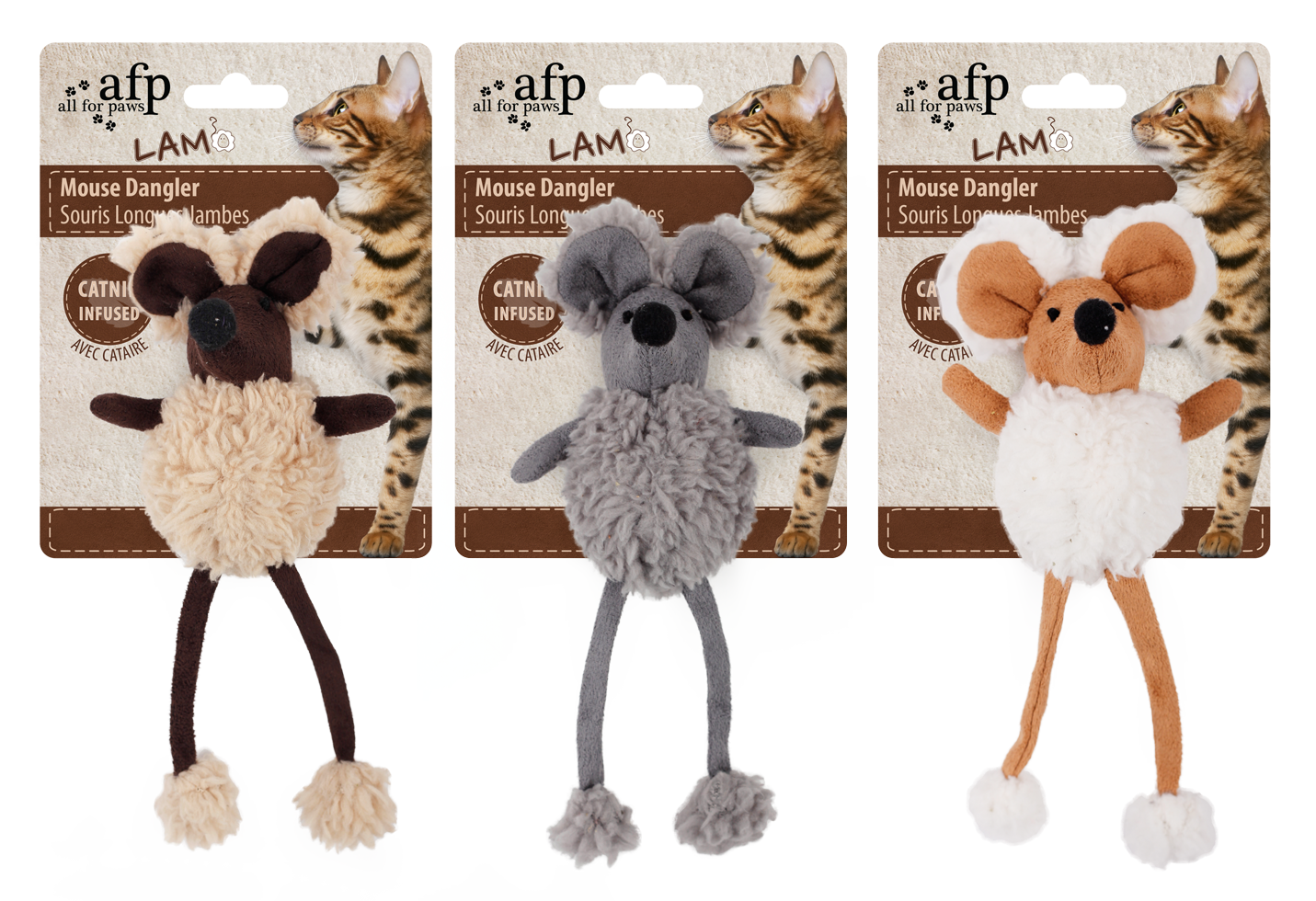 AFP Lambswool - Mouse Dangler 2026 AFP Lambswool - Mouse Dangler