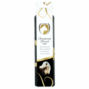 Excellent Horse Grooming Brush M Zwart
