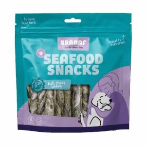 Braaaf Seafood Zalm Roll Sticks - 12 cm (175 gr)