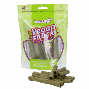 Braaaf Vegan Snack Spinazie Stick - 12 cm