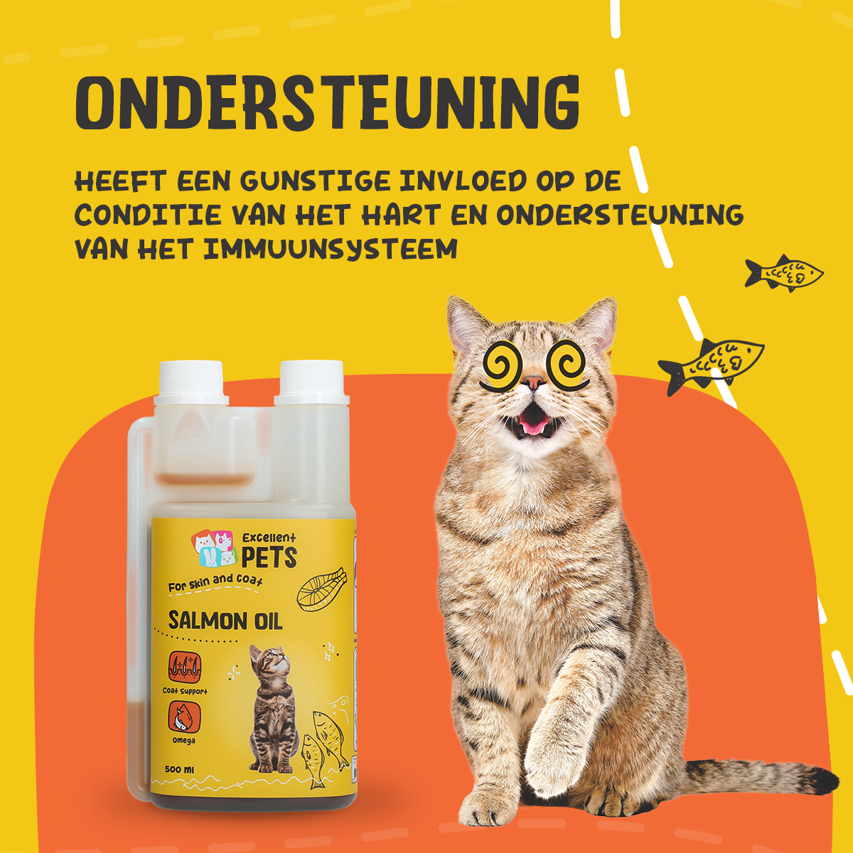 Excellent Pets Cat Salmon Oil 500 ml 2026 Excellent Pets Cat Salmon Oil 500 ml - Afbeelding 5