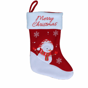 Kerstsokken Christmas Stocking Snowman