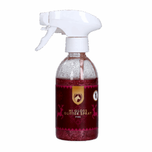 Excellent Horse Christmas Hi Gloss Glitter Spray Roze 250 ml