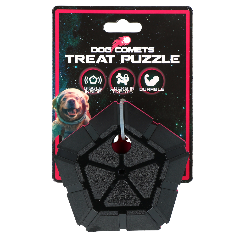 Dog Comets Treat Puzzle Roze 2026 Dog Comets Treat Puzzle Roze