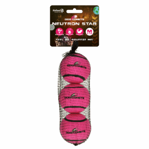 Dog Comets Tennisbal Met Pieper Neutron Star M Roze (3-pack)