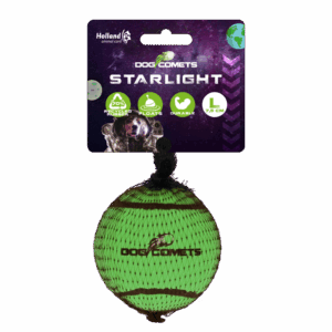 Dog Comets Tennisbal Starlight L Groen