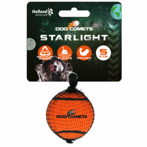 Dog Comets Tennisbal Starlight S Oranje