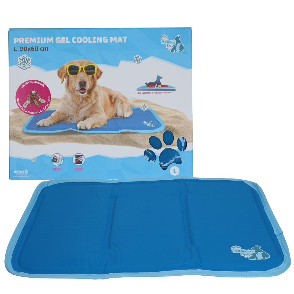 Coolpets Premium Solid gel Cooling Mat L 60x90cm 2026 Coolpets Premium Solid gel Cooling Mat L 60x90cm