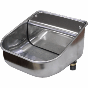 Drinkbak All Animals met vlotter RVS 2 l