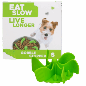 Eat Slow Live Longer Gobble Stopper Groen S
