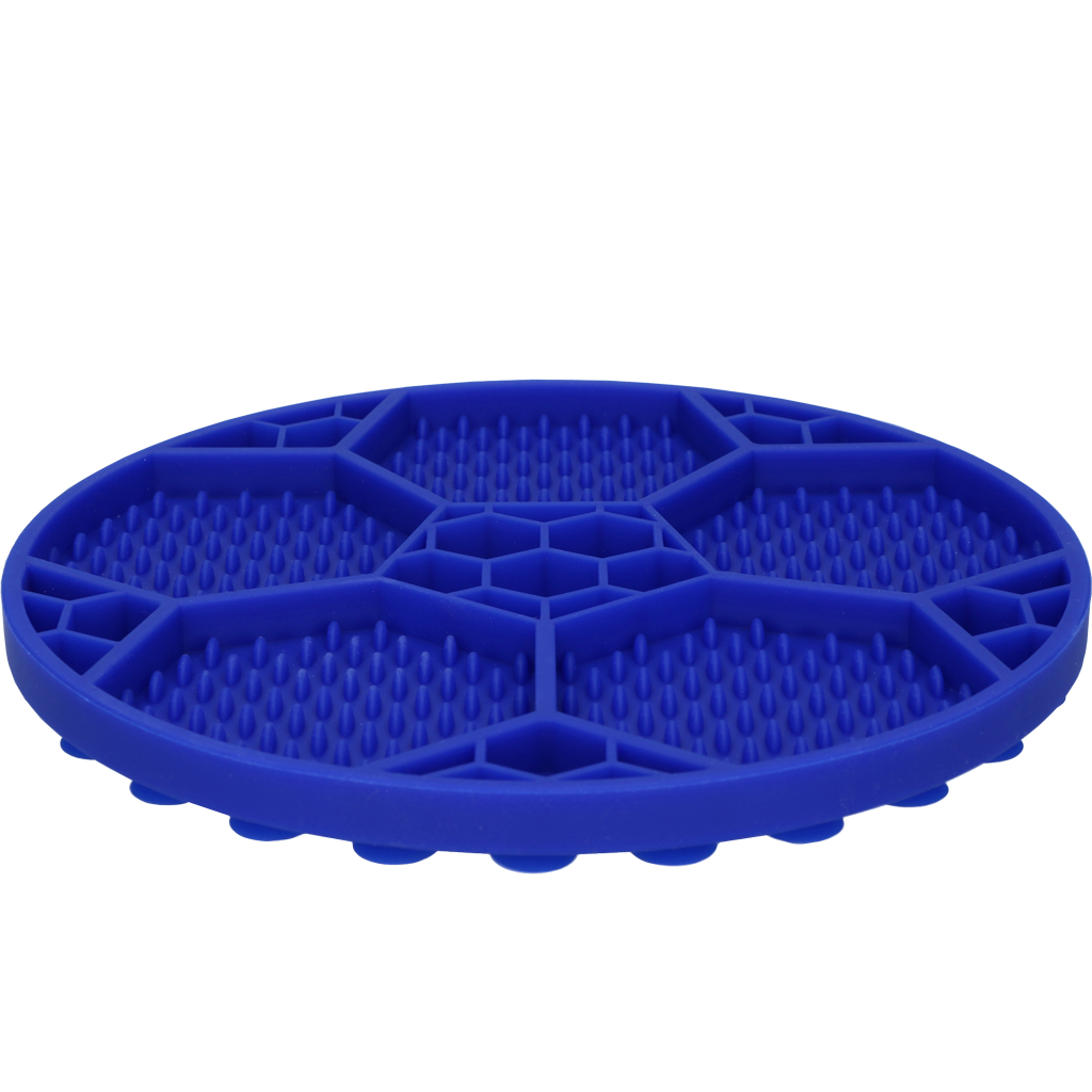 Eat Slow Live Longer Lick Mat Soccer Ball Blauw 2026 Eat Slow Live Longer Lick Mat Soccer Ball Blauw - Afbeelding 3