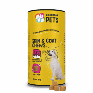 Excellent Pets Skin & Coat Soft Chews 120 Treats