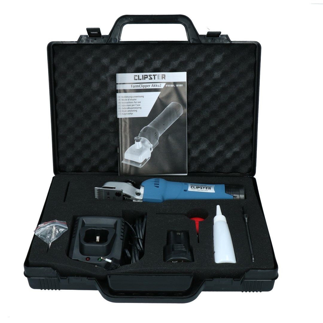 Clipster FarmClipper Akku2 Paard 2026 Clipster FarmClipper Akku2 Paard - Afbeelding 2