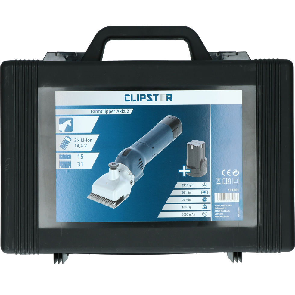 Clipster FarmClipper Akku2 Paard 2026 Clipster FarmClipper Akku2 Paard
