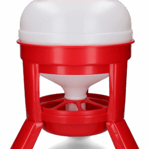 Gaun Pluimvee Voertoren Hopper op Pootjes Rood 20 l