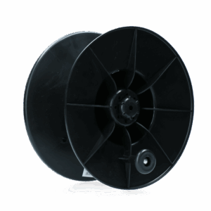 Haspel voor lint en draad met draagriem Haspel