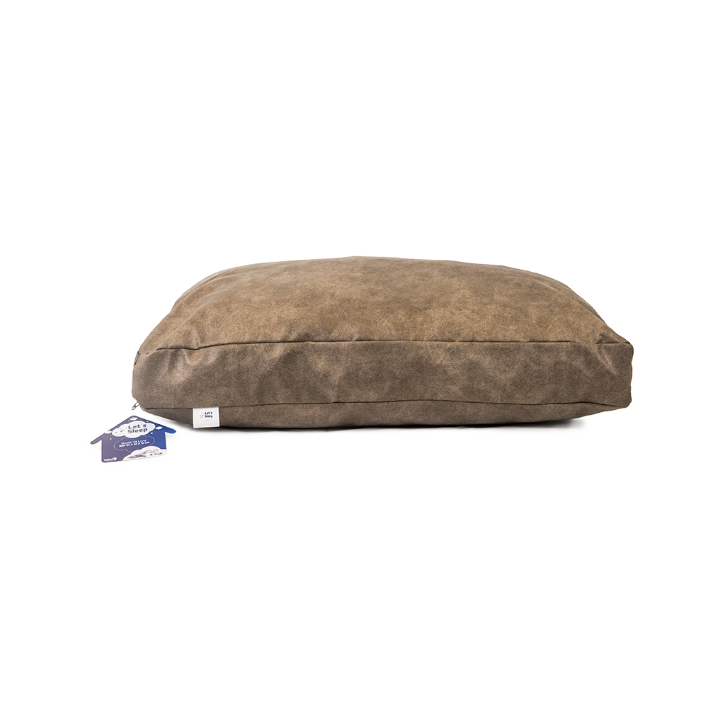 Let's Sleep Plush Pillow Hondenkussen M Taupe 2026 Let's Sleep Plush Pillow Hondenkussen M Taupe