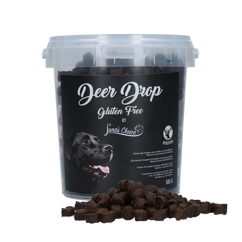 Luna's Choice Trainer Mix Deer Drop (glutenvrij) 2026 Luna's Choice Trainer Mix Deer Drop (glutenvrij)