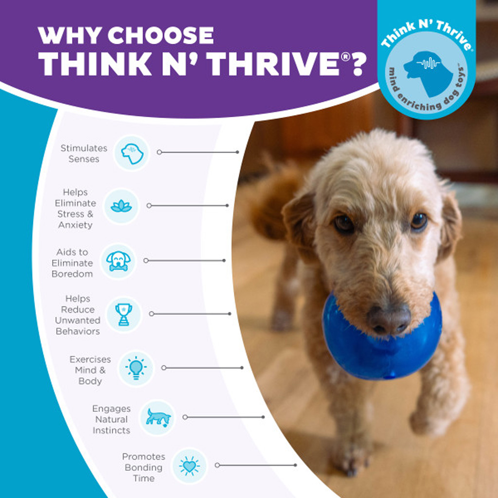 Outward Hound Orbee-Tuff Snoop M Blauw 2026 Outward Hound Orbee-Tuff Snoop M Blauw - Afbeelding 6