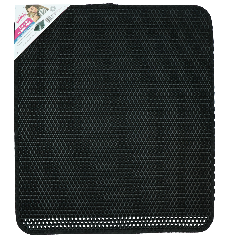 Pawise Cat Litter Trapper Mat 52x60cm 2026 Pawise Cat Litter Trapper Mat 52x60cm