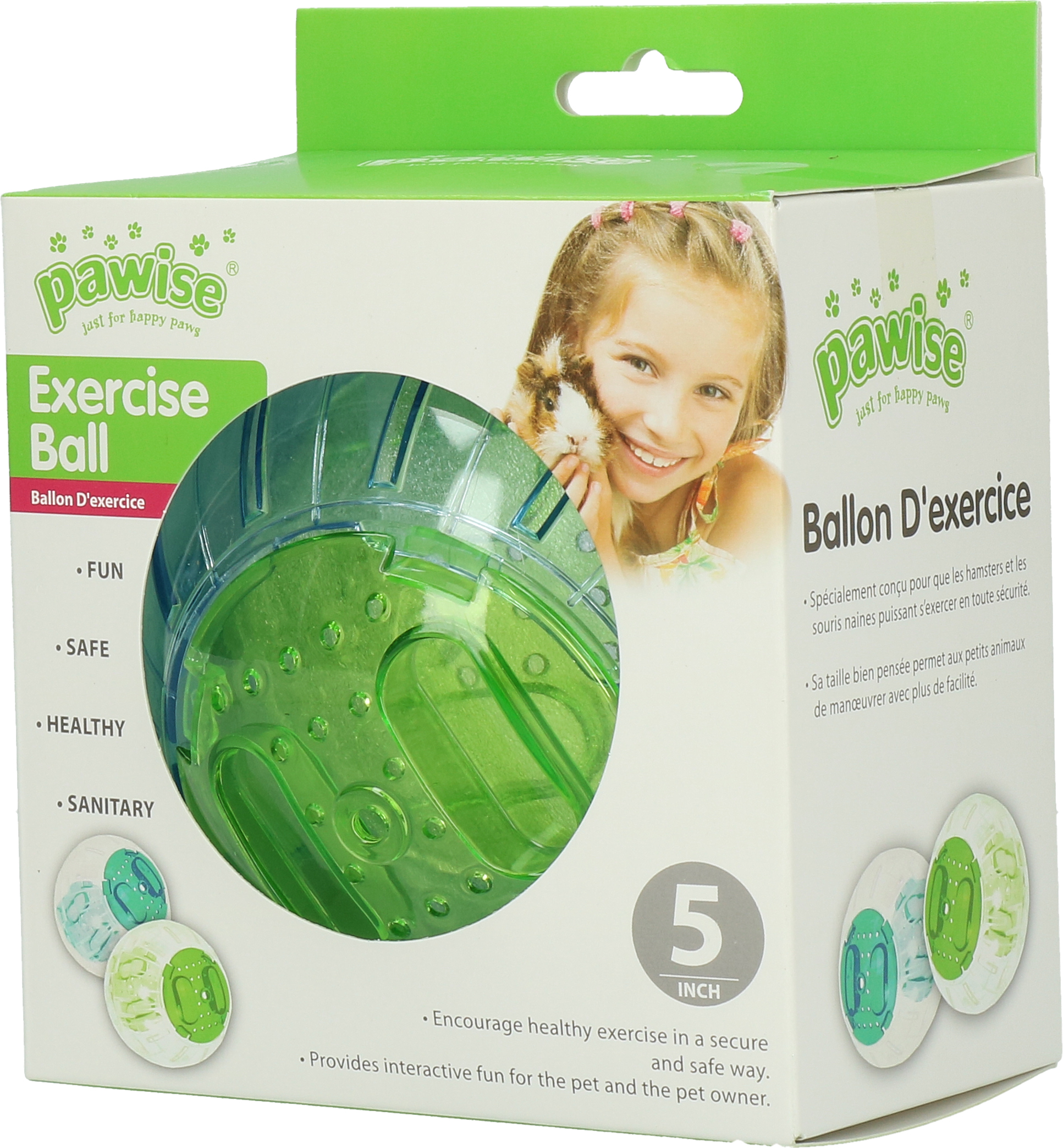 Pawise Exercise Ball S - 13 cm 2026 Pawise Exercise Ball S - 13 cm - Afbeelding 2
