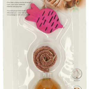 Pawise Wooden Loofah Pretty Toys No2