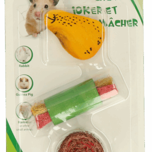 Pawise Wooden Loofah Pretty Toys