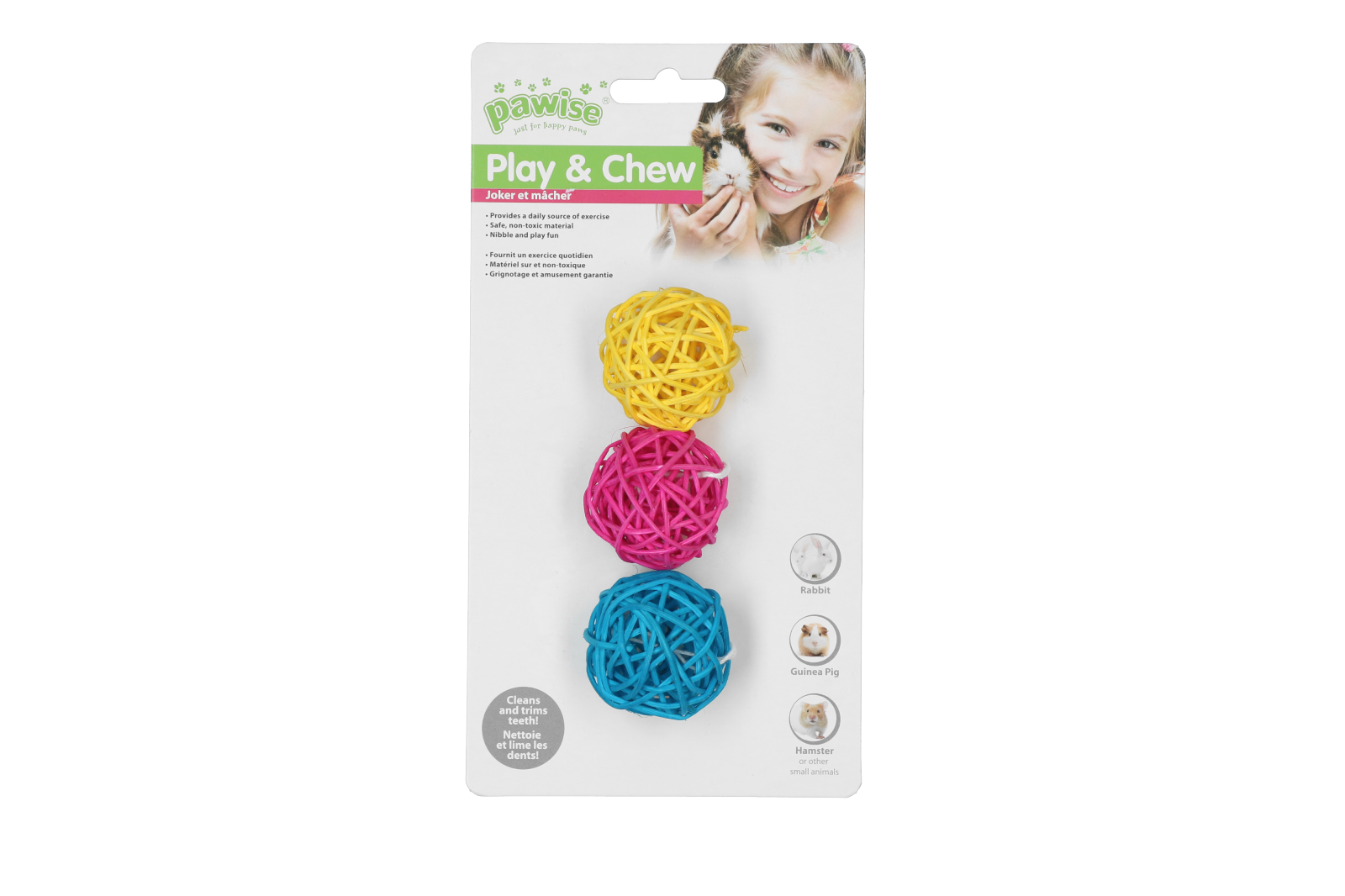Pawise Play & Chew Balls 2026 Pawise Play & Chew Balls