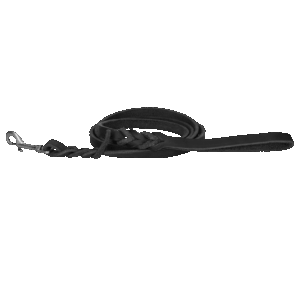 Spotted! Pro Leren Showlijn Zwart 1,8 x 180 cm (Musketon)