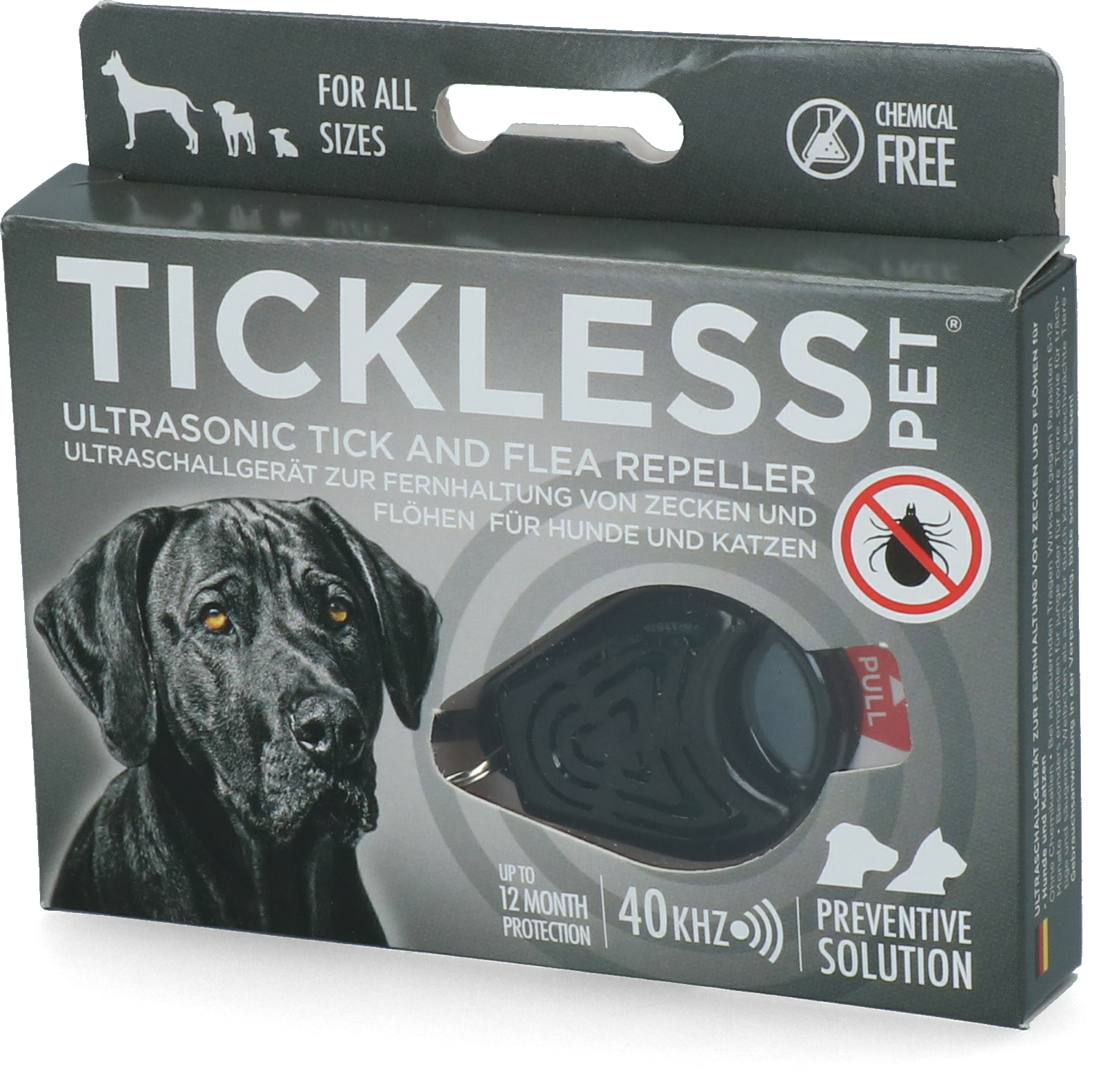 Tickless Pet minimaal 6 maanden bescherming Zwart 2026 Tickless Pet minimaal 6 maanden bescherming Zwart - Afbeelding 2