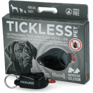 Tickless Pet minimaal 6 maanden bescherming Zwart