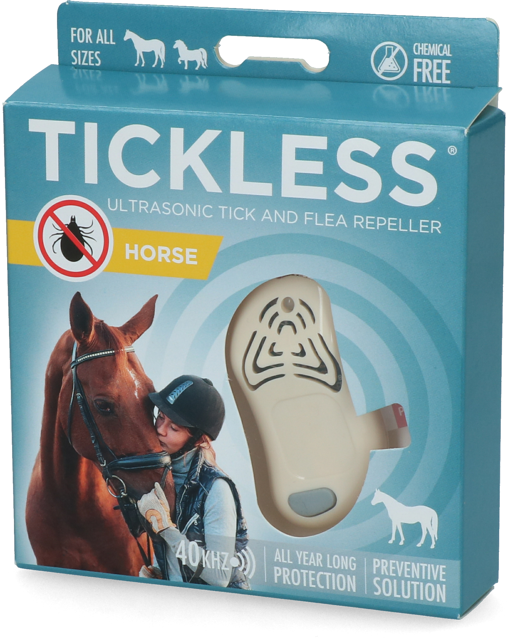 Tickless Horse minimaal 6 maanden bescherming Beige 2026 Tickless Horse minimaal 6 maanden bescherming Beige - Afbeelding 2