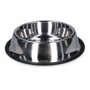 Antislip Voer- & Drinkbak RVS 450 ml Ø 19 cm
