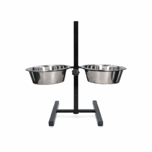 Voer en drinkbak RVS T-standaard Ø 25 cm (2,8 l)