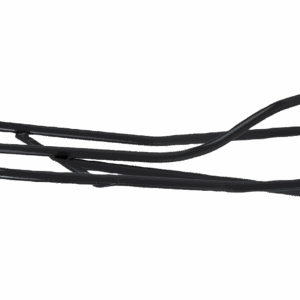 Zadelhouder metaal 54 cm Zwart