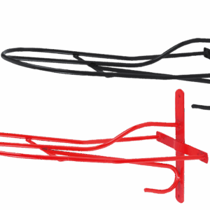 Zadelhouder metaal 54 cm Rood