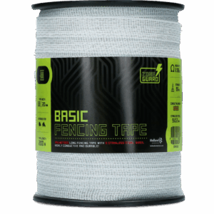 ZoneGuard 20 mm Basic afrasteringslint wit 200 m (9 draden)