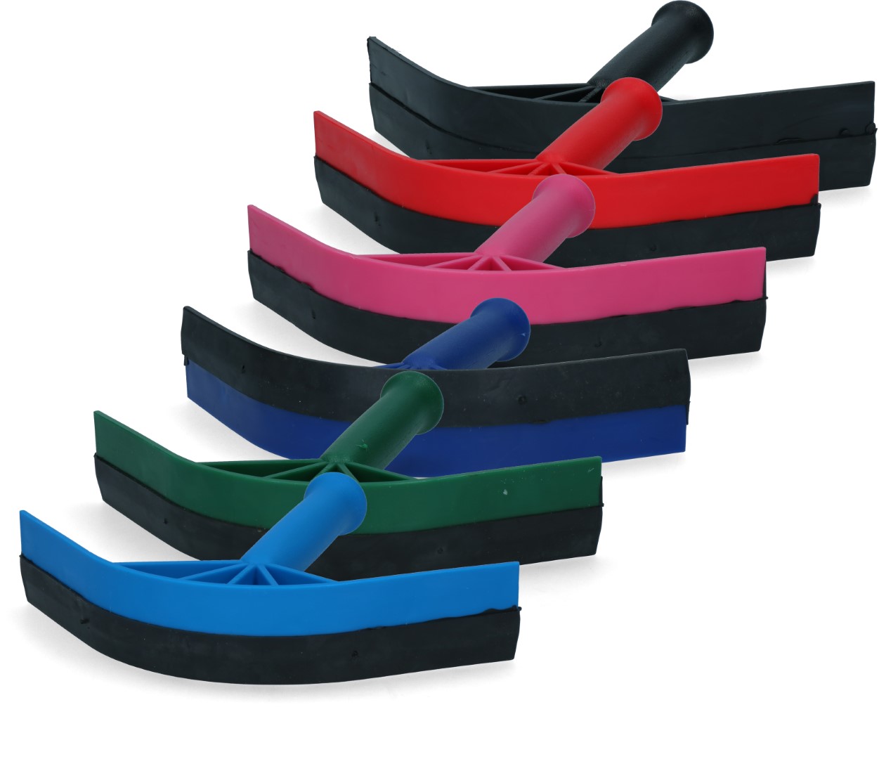 Zweetschraper Eenhandig Blauw 2026 Zweetschraper Eenhandig Blauw - Afbeelding 2